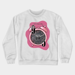 9 to 5 girly pop boss Crewneck Sweatshirt